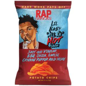 Rap Snacks Lil Baby All In Hot 71g - Rap Snacks