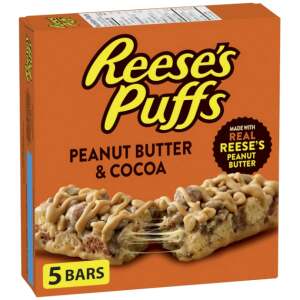 Reese's Puffs Treats Cereal Bars 5-Pack 120g - Reeses