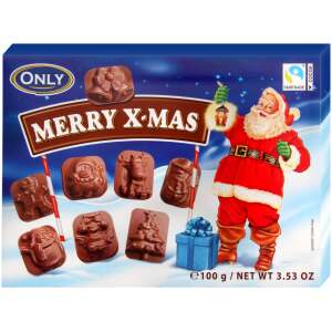 Milchschokolade Merry X-mas Figuren 100g - Only