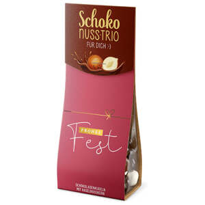 Schokonuss Trio Frohes Fest 90g - La Vida