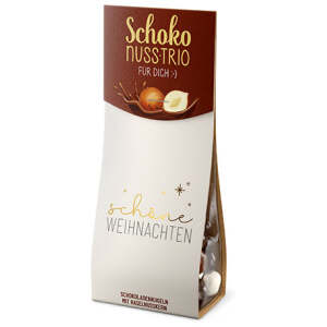 Schokonuss Trio Schöne Weihnachten 90g - La Vida