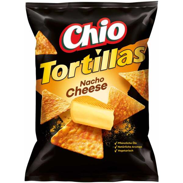 Chio Tortillas Nacho Cheese 110g