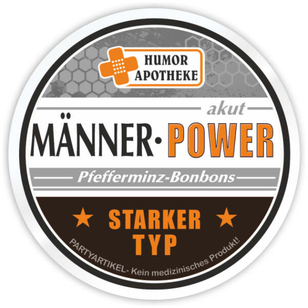 Männerpower Bonbons 55g
