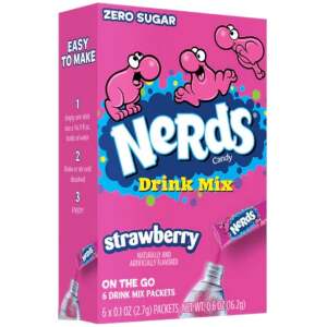 Nerds Singles To Go Strawberry Drink Mix 6er - Nerds