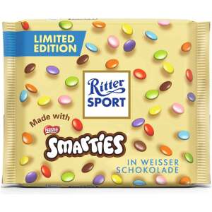 Ritter Sport Smarties Weisse Schokolade 100g - Ritter Sport