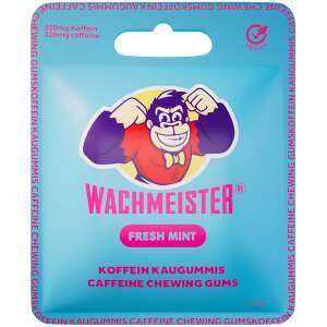 Wachmeister Gum Koffein Fresh Mint 17.6g - Wachmeister