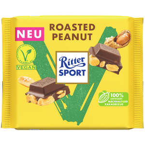 Ritter Sport Vegan Roasted Peanut 100g - Ritter Sport