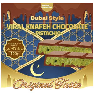 Viral Knafeh Dubai Schokolade Vollmilch 100g - Sweets