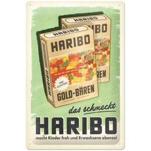 Blechschild Haribo Vintage das schmeckt 20cm x 30cm - Haribo