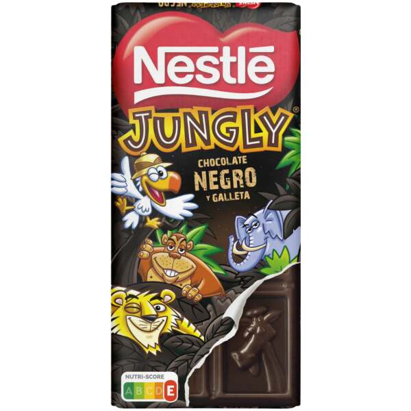 Nestlé Jungly Negro Zartbitterschokolade 125g