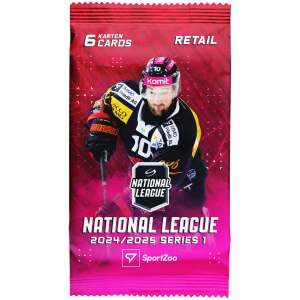 SportZoo National League Trading Cards 2024/25 Retail Pack - National League Eishockey