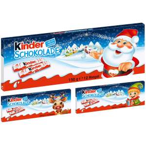 Kinder Schokolade Weihnachten 12er - Kinder