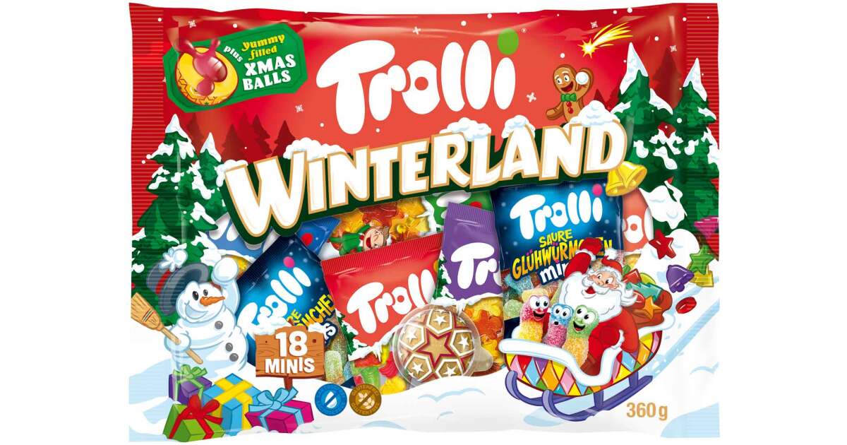 Trolli Winterland Minis 18er 360g | Sweets.ch