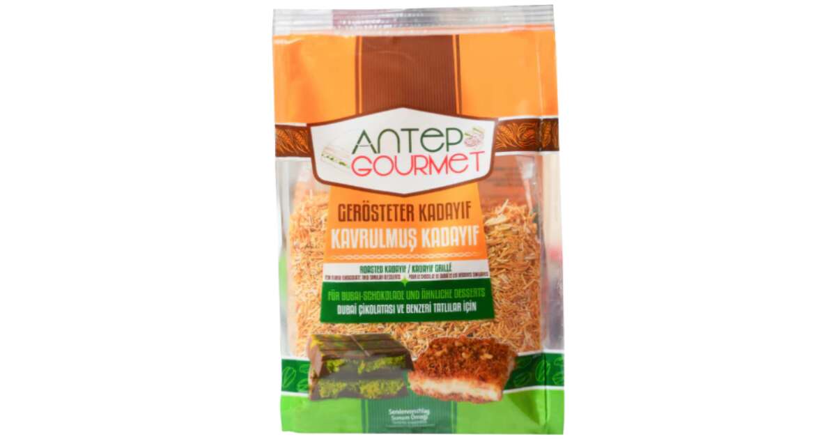 Antep Gourmet Kadayif Engelshaar geröstete Teigfäden | Sweets.ch