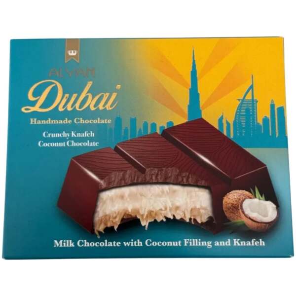 Alyan Dubai Schokolade Coconut 100g