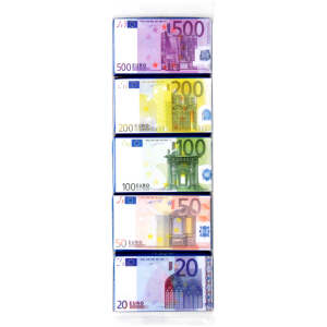 Euro Banknoten Milchschokolade 5 x 15g - Maître Truffout