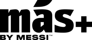 Logo Más+ by Messi