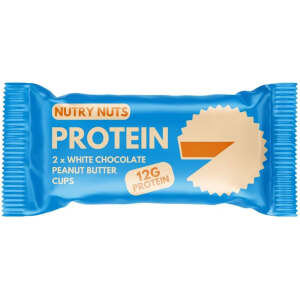 Nutry Nuts White Chocolate Peanut Butter Cups 2 x 21g - Nutry Nuts