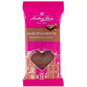 Anthon Berg Marcipanhjerter Marzipan & Nougat 84g - Anthon Berg