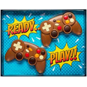 Weibler Geschenkpackung Doppel-Game Controller 140g - Weibler Chocolat