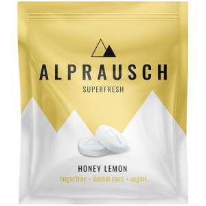 Alprausch Superfresh Honey Lemon ohne Zucker 22g - Alprausch Pastillen