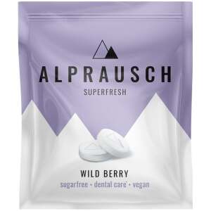 Alprausch Superfresh Wild Berry ohne Zucker 22g - Alprausch Pastillen