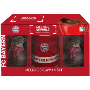 FC Bayern München Melting Snowman Set mit Tasse 150g - Only