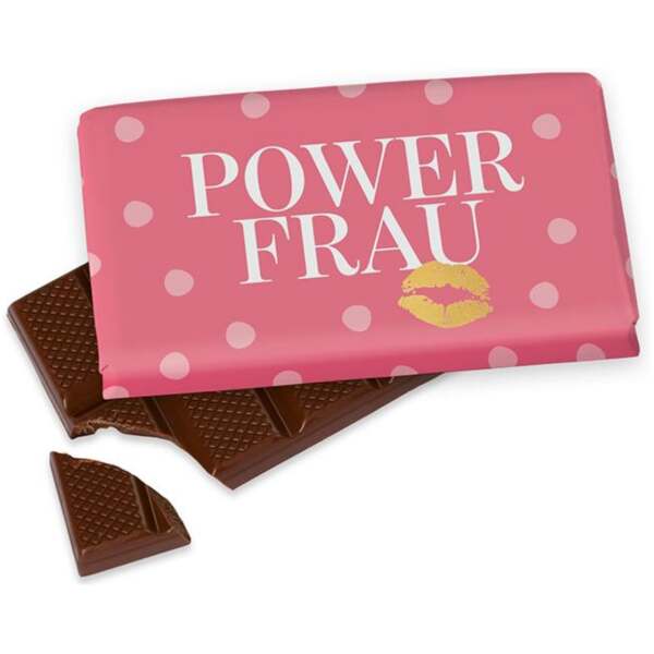 Schokoladentafel Powerfrau 40g