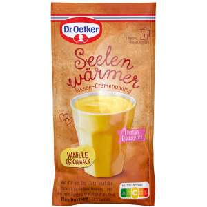 Dr. Oetker Seelenwärmer Tassen-Cremepudding Vanille 58g - Dr. Oetker