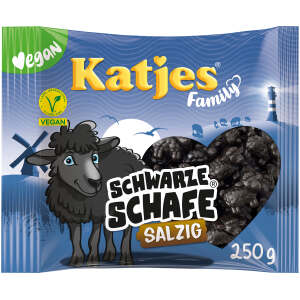 Katjes Family Schwarze Schafe Salzig 250g - Katjes