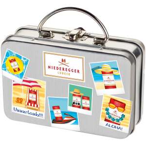 Niederegger Reisekoffer Polaroid mit 16 Klassikern 200g - Niederegger Lübeck