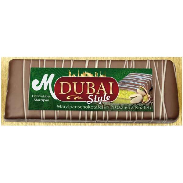 Odenwälder Marzipan Tafel Dubai Style 130g