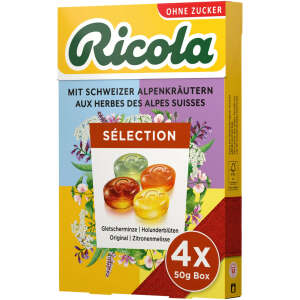 Ricola Sélection Box XL Mix 4 x 50g - Ricola