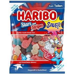 Haribo Stars and Stripes sauer 175g - Haribo