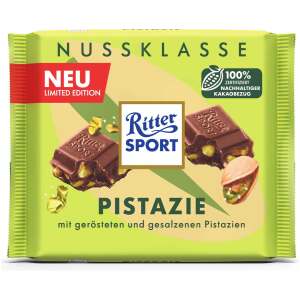 Ritter Sport Nussklasse Pistazie 100g - Ritter Sport