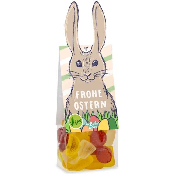 Frohe Ostern Fruchtgummis Vegan 80g