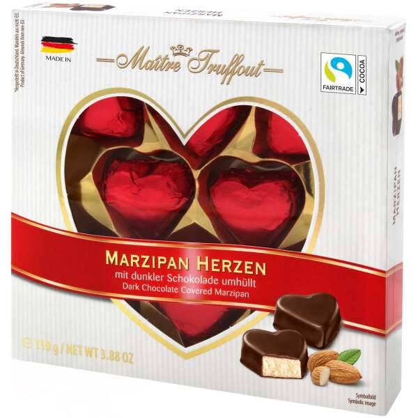 Marzipanherzen 110g