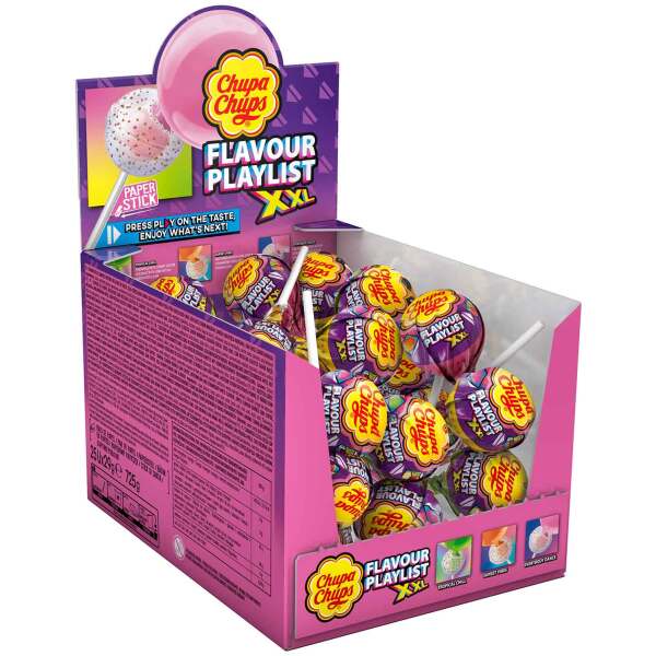 Chupa Chups XXL Flavour Playlist 25 x 29g