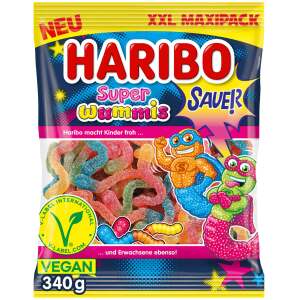 Haribo Super Wummis sauer vegan 340g - Haribo