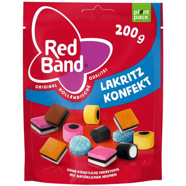 Red Band Lakritz Konfekt 200g