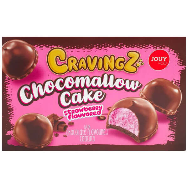 Jouy & Co Cravingz Chocomallow Cake Strawberry Flavoured 150g