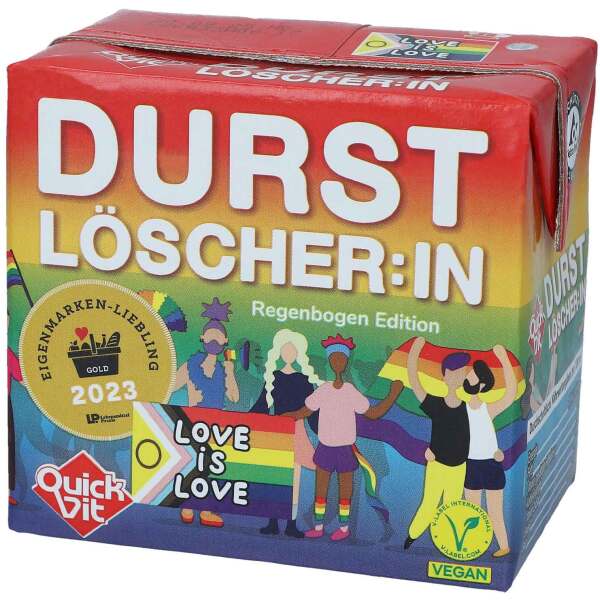 Durstlöscher QuickVit Regenbogen Edition 500ml