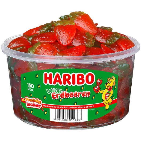 Haribo Wilde Erdbeeren 150 Stück