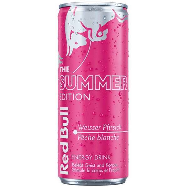 Red Bull Summer Edition 2025 Weisser Pfirsich 250ml