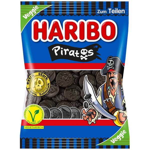 Haribo Piratos vegetarisch 175g