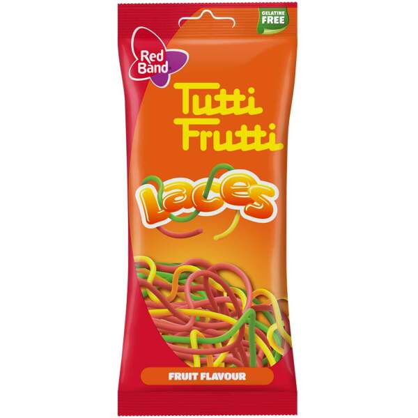 Red Band Tutti Frutti Laces 100g