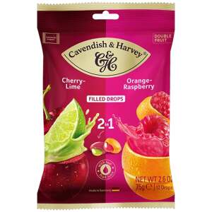 Cavendish & Harvey Cherry-Lime & Orange-Raspberry Mixbag 75g - Cavendish & Harvey