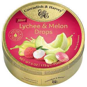 Cavendish & Harvey Lychee & Melon Drops 175g - Cavendish & Harvey