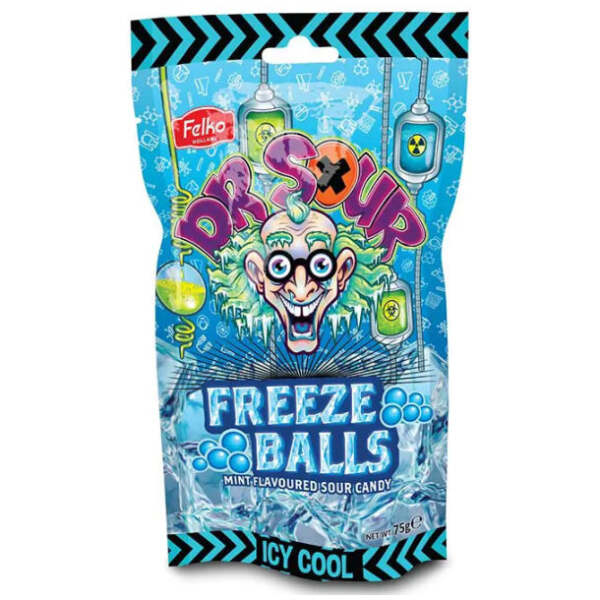 Dr. Sour Freeze Balls 75g