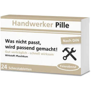Scherztabletten Handwerker-Pille 22g - Sweets